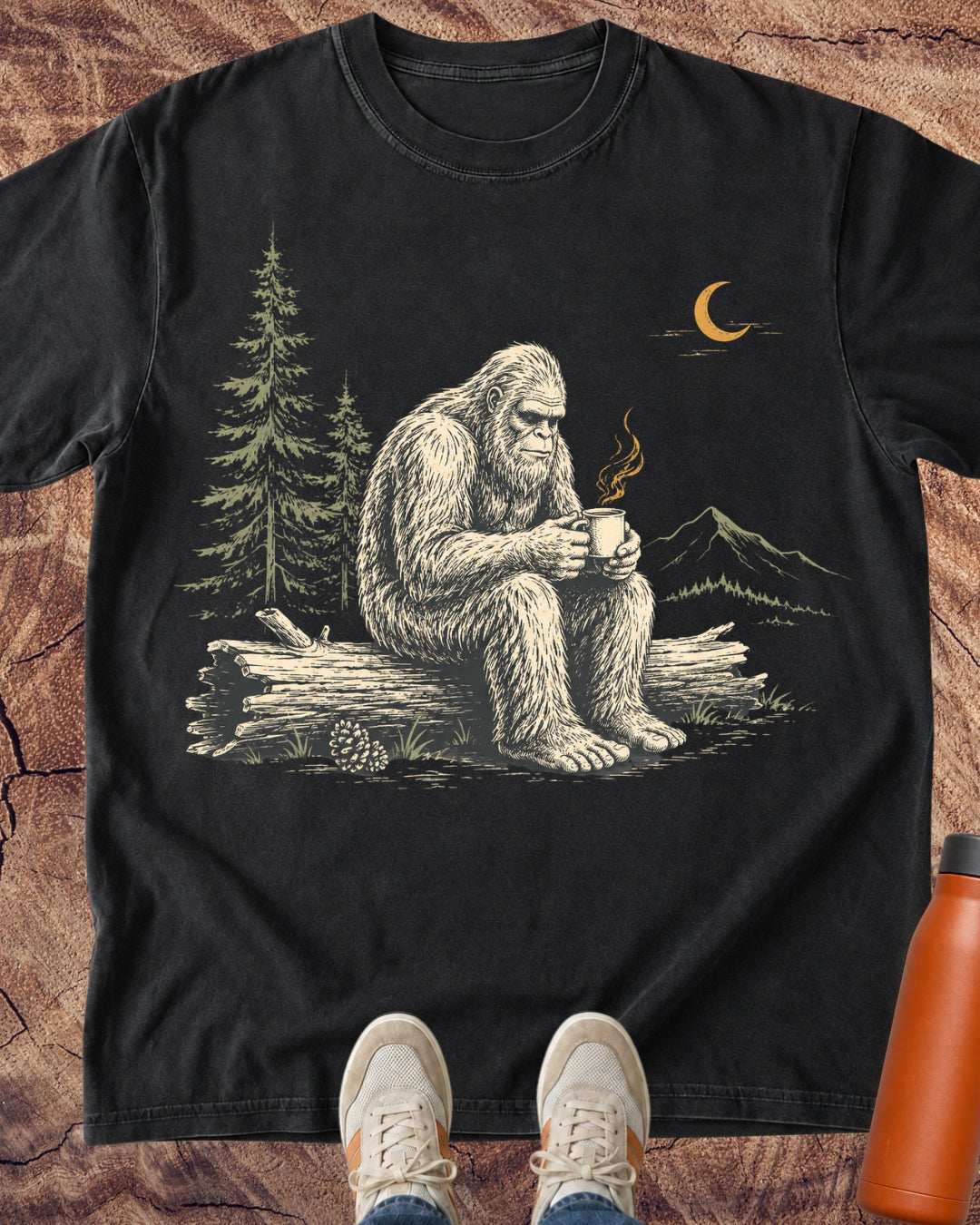 Bigfoot Coffee Break T-Shirt