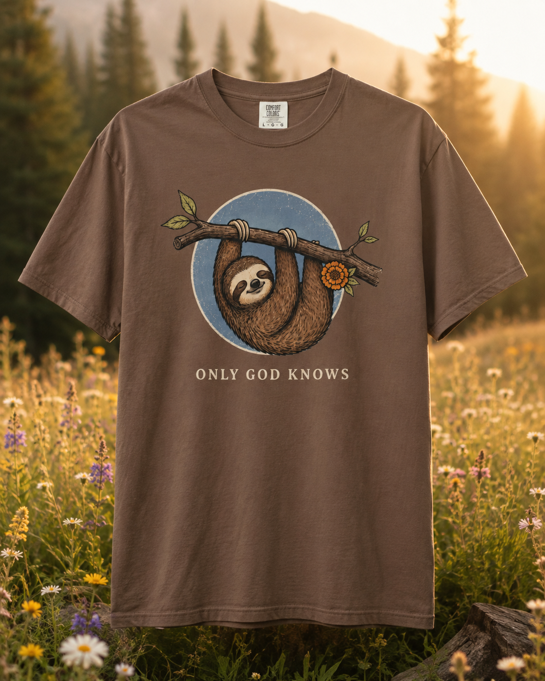 Only God Knows & Sloth T-Shirt