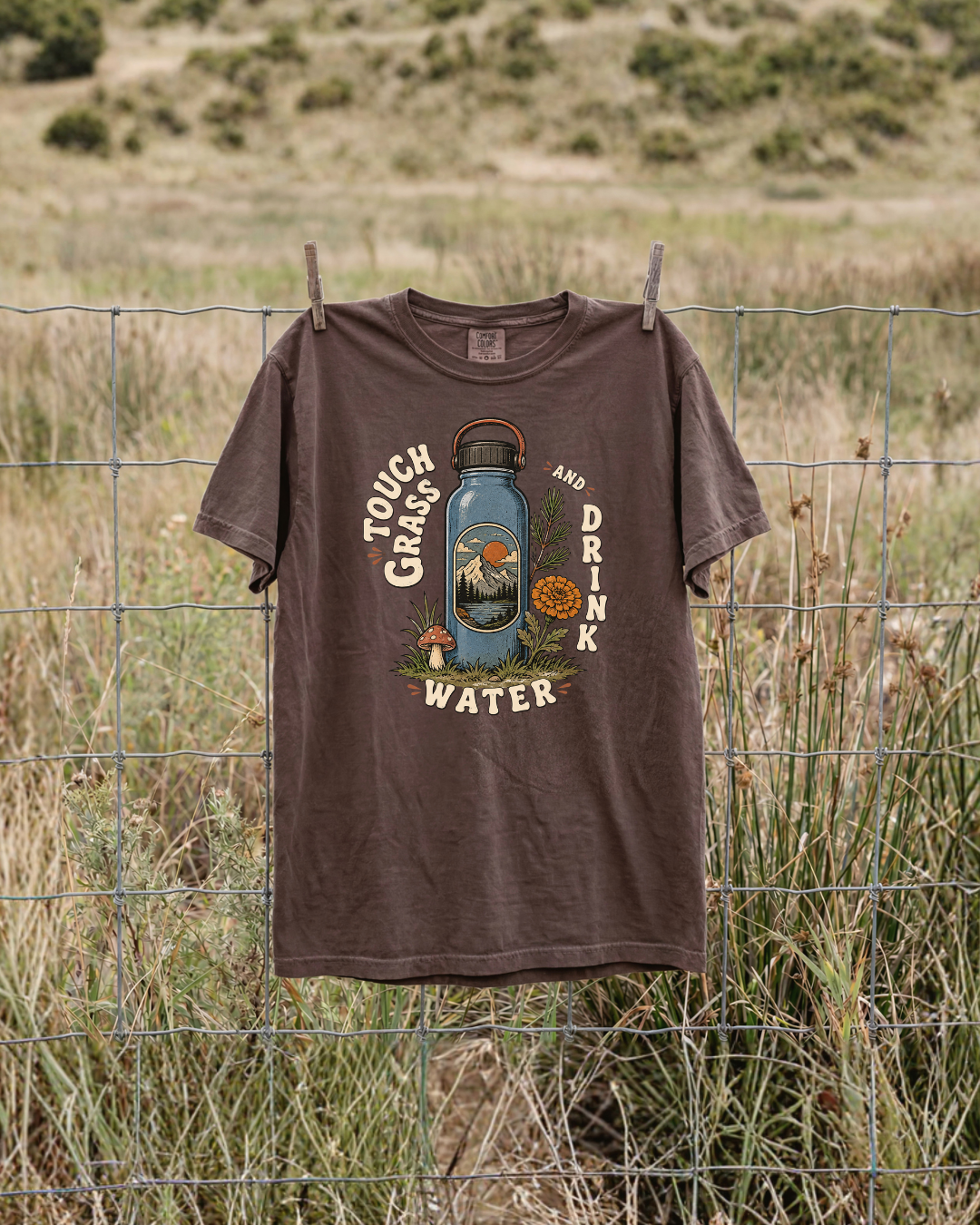 Touch Grass And Drink Water T-Shirt