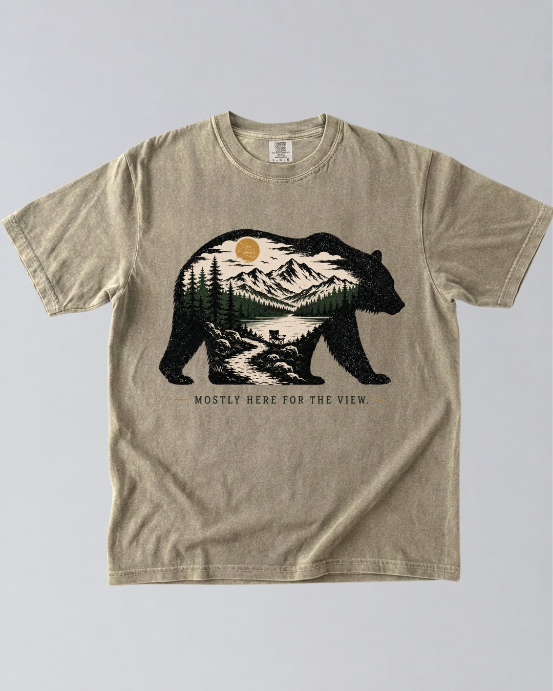 Mostly Here For The View T-Shirt