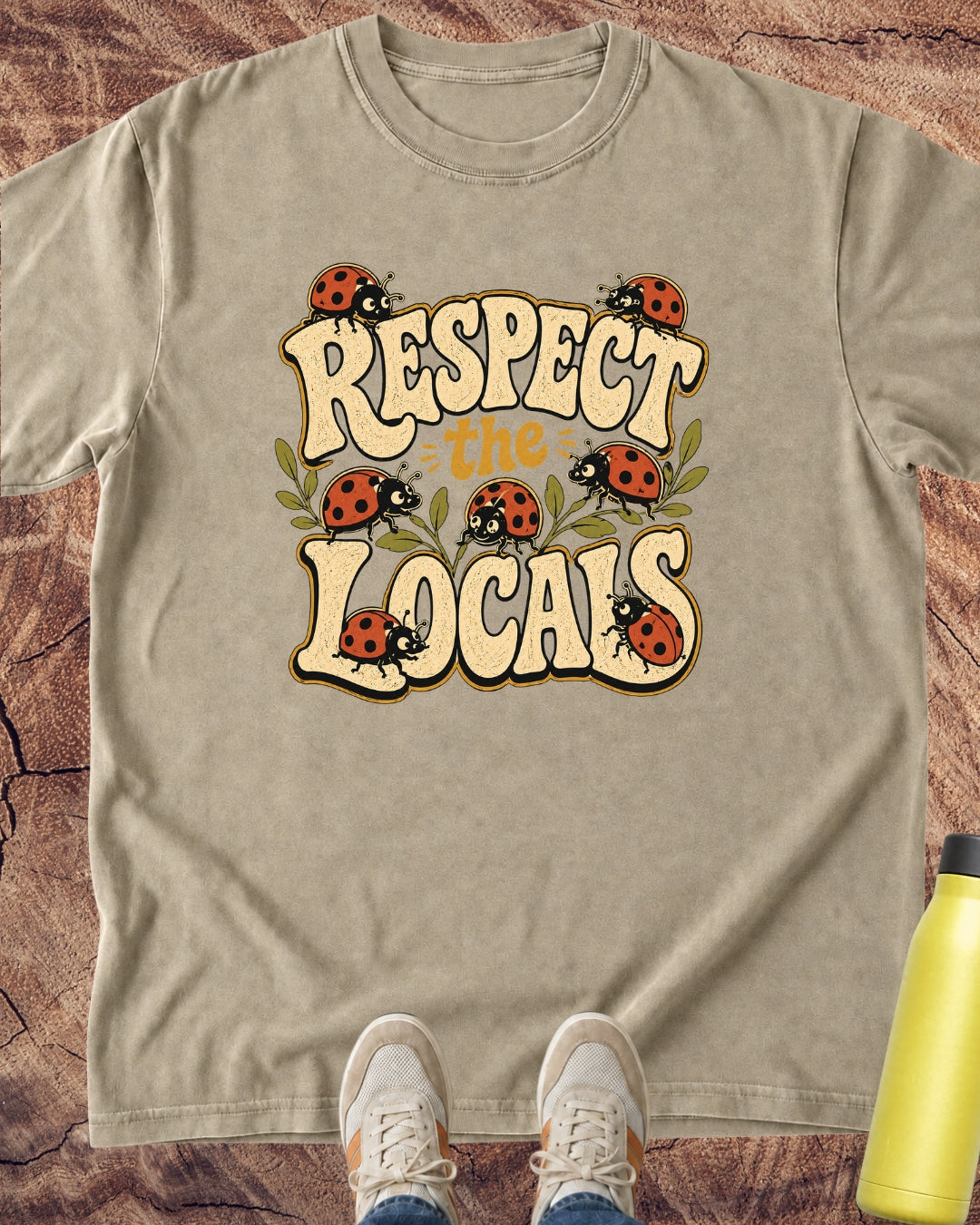 Respect The Locals Ladybug T-Shirt