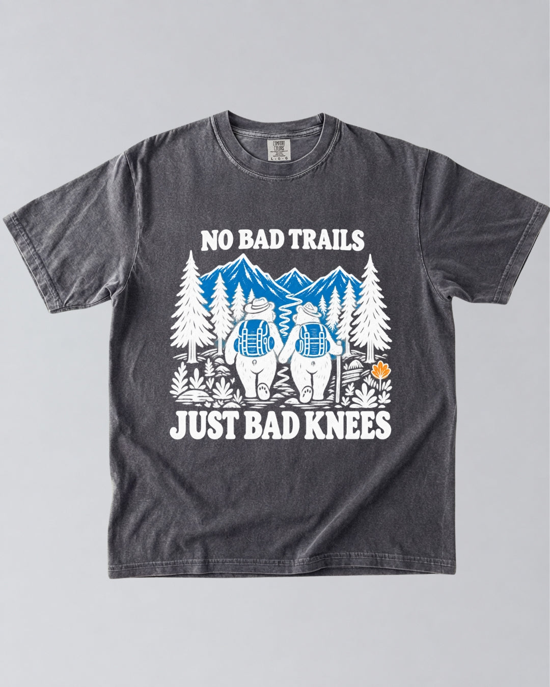 No Bad Trails Bear T-Shirt