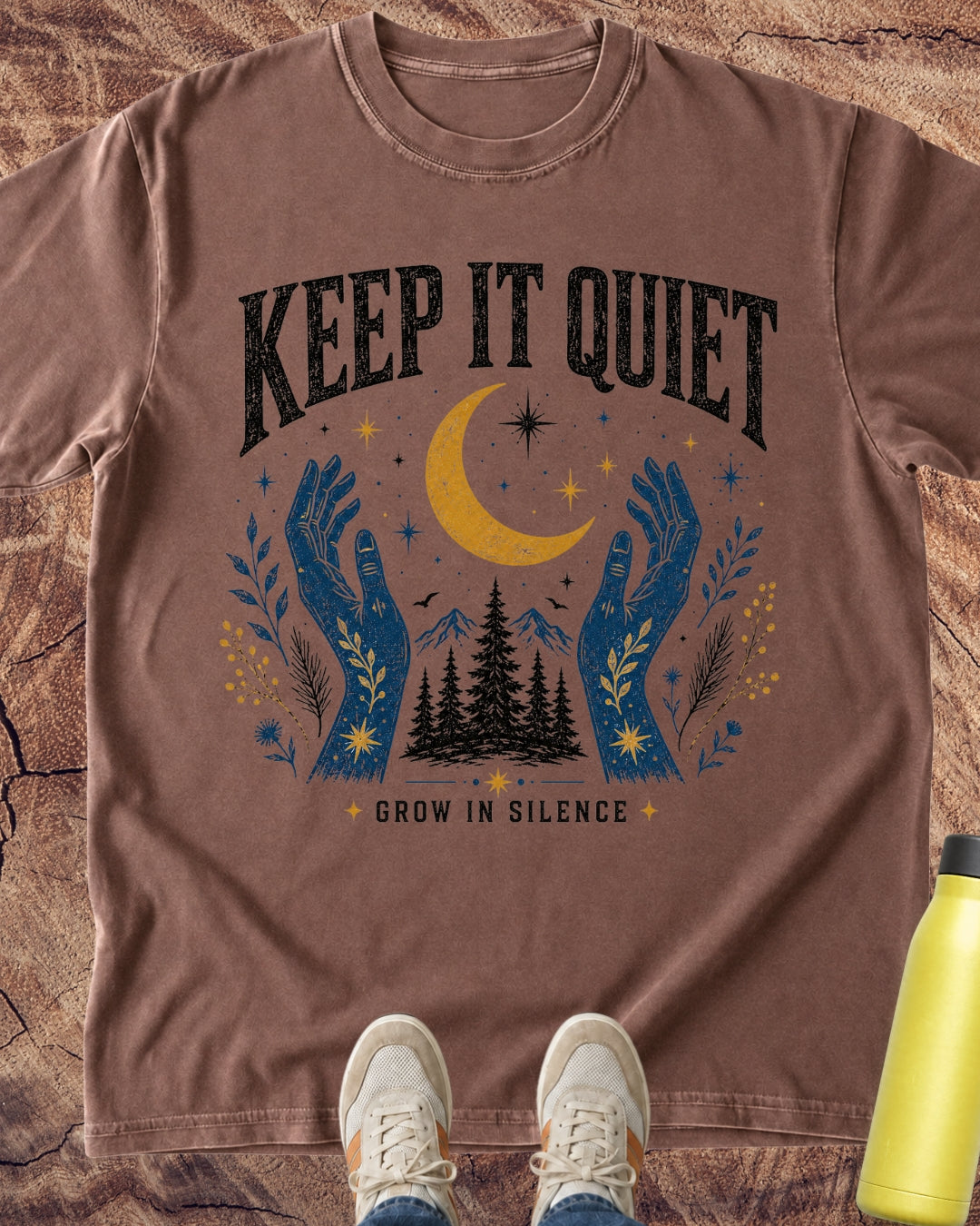 Keep It Quiet Moon & Forest T-Shirt