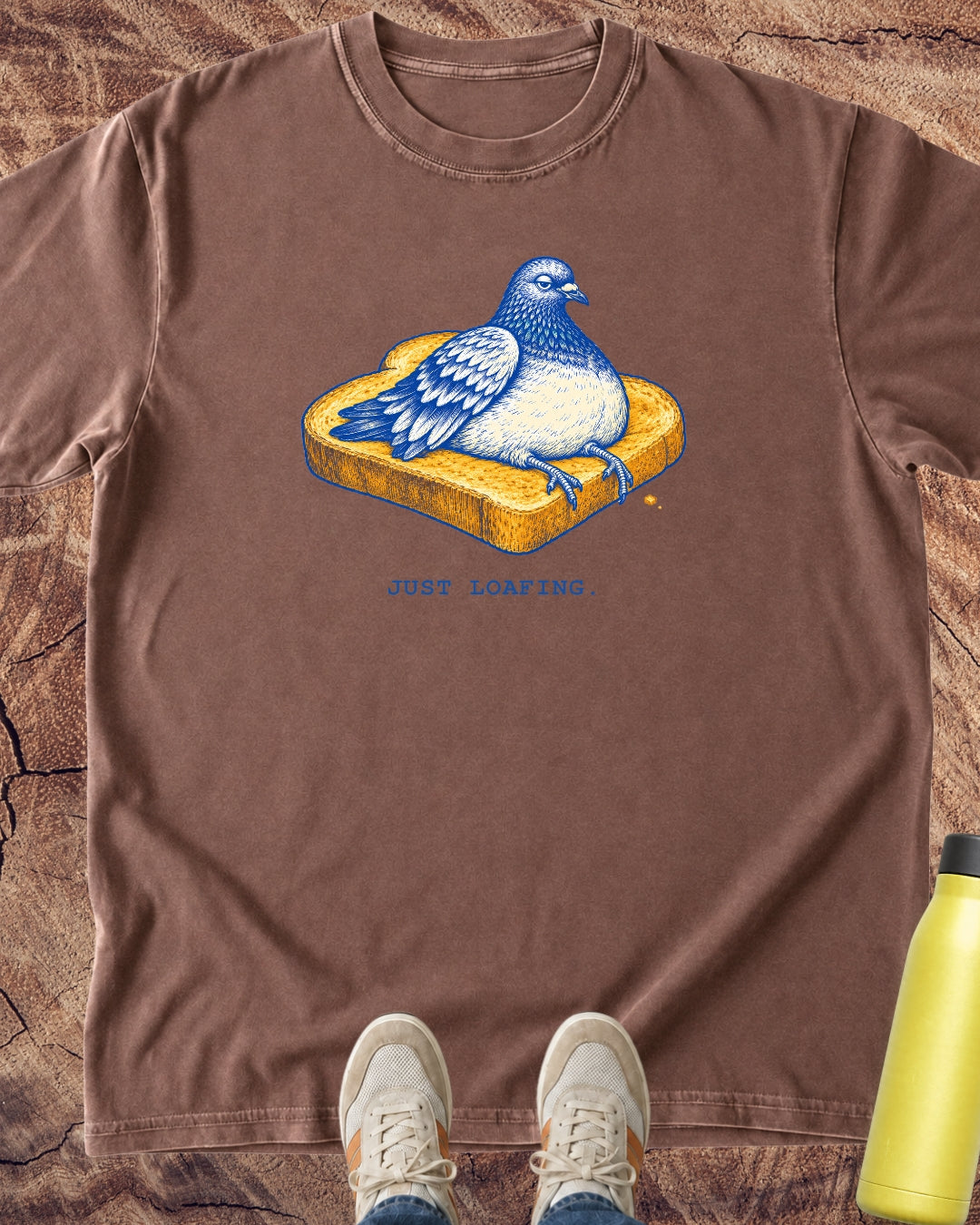 Just Loafing Pigeon T-Shirt