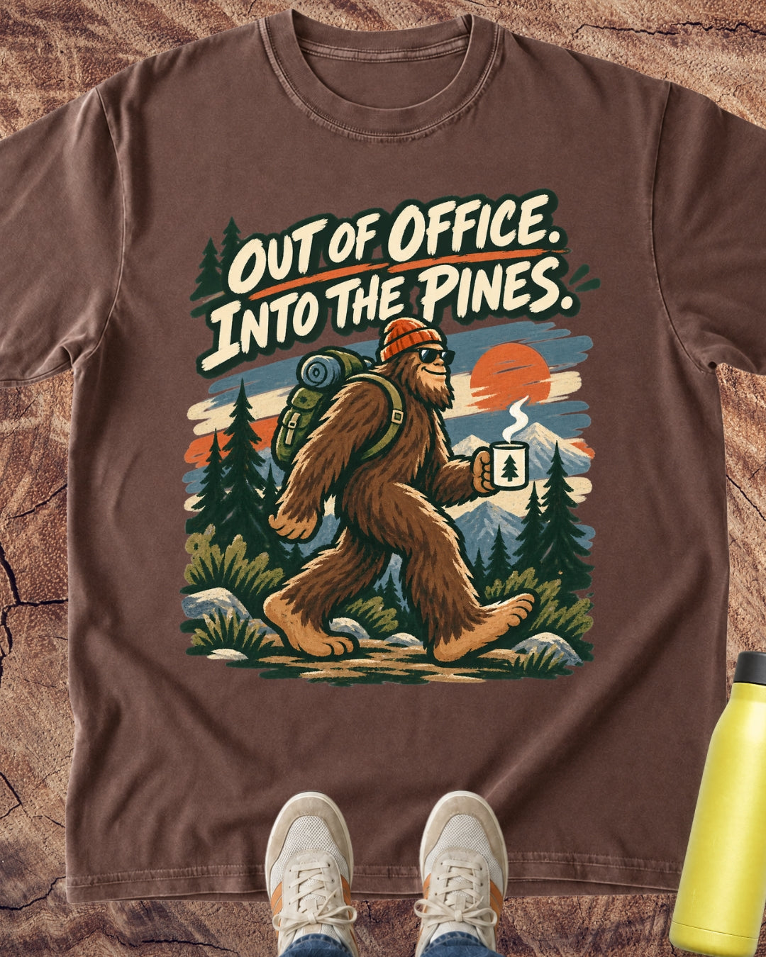 Out of Office Bigfoot T-Shirt