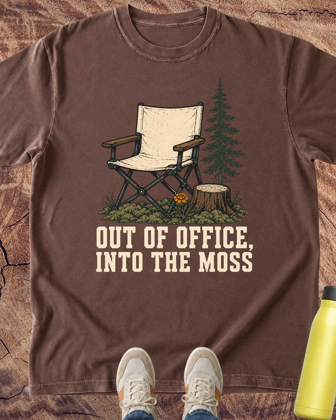 Out Of Office Into The Moss T-Shirt