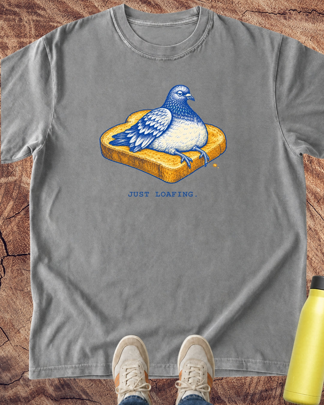 Just Loafing Pigeon T-Shirt