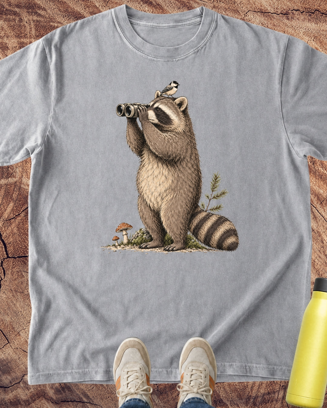 Raccoon: I Found a Bird T-Shirt