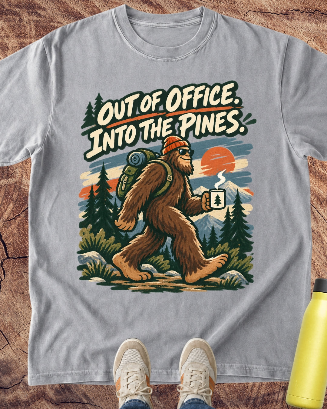 Out of Office Bigfoot T-Shirt