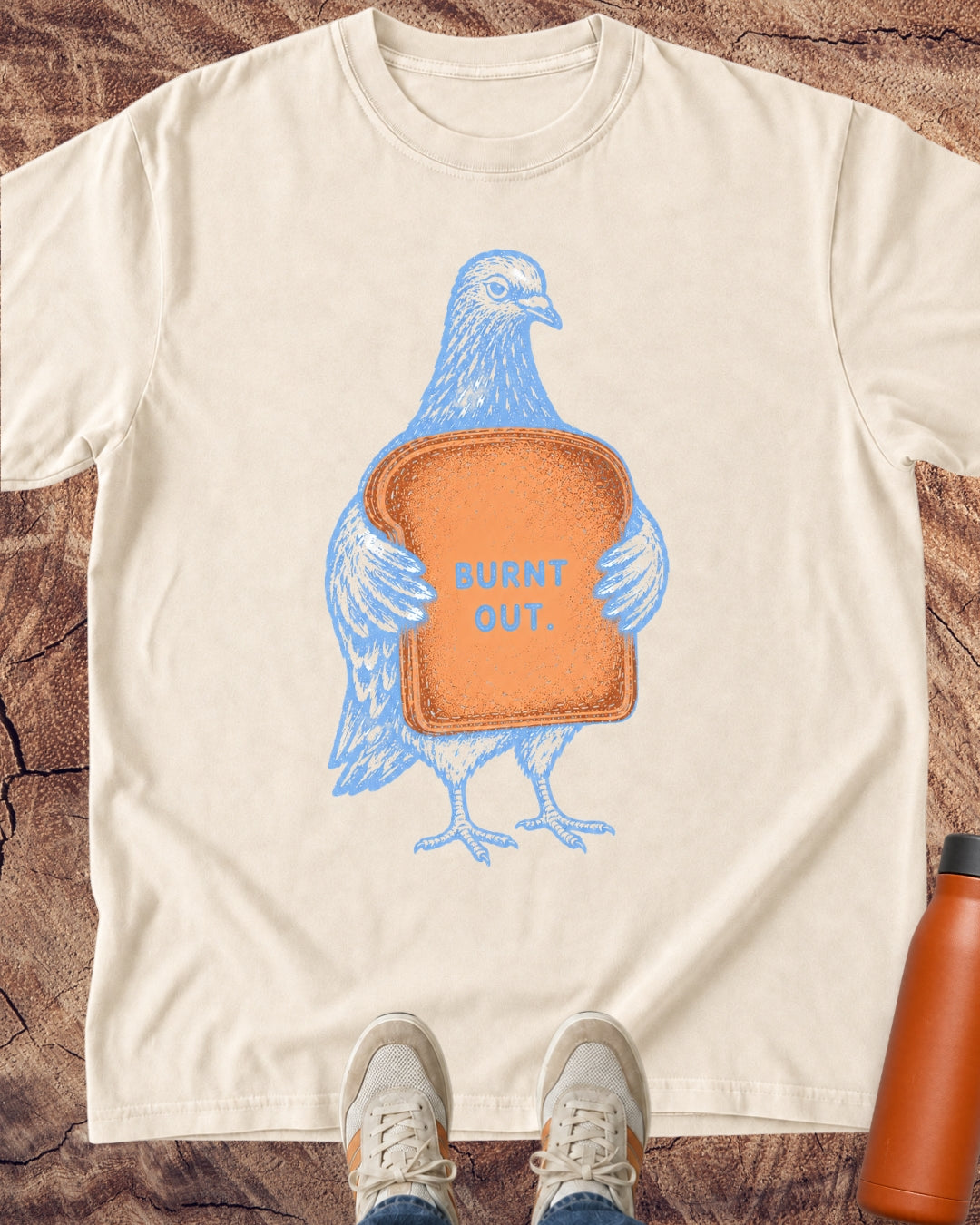 Burnt Out Pigeon T-Shirt