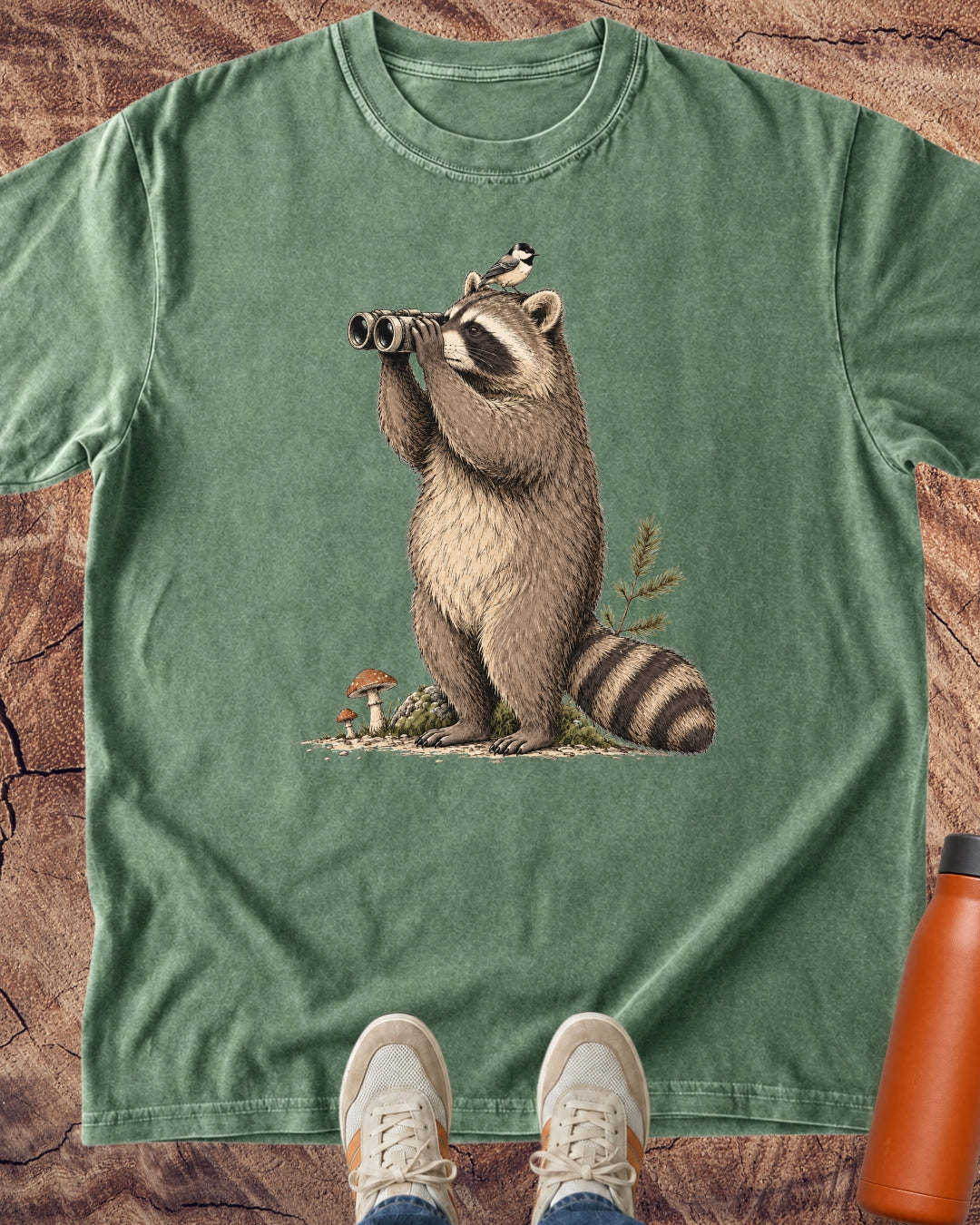 Raccoon: I Found a Bird T-Shirt