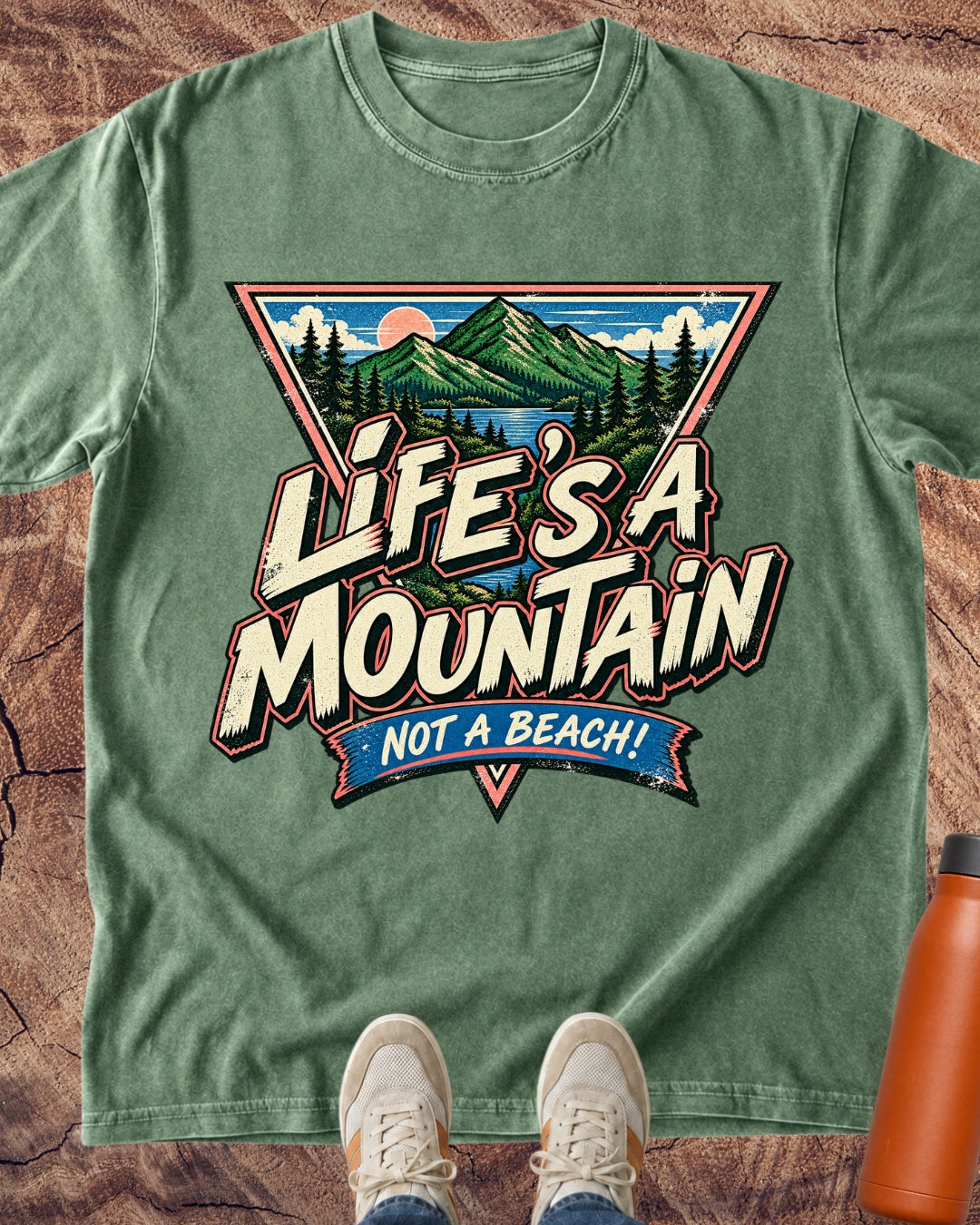 Life’s a Mountain Graphic T-Shirt