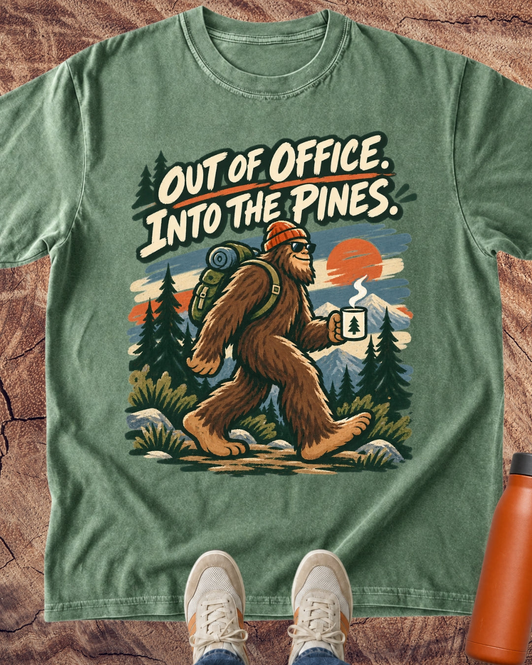 Out of Office Bigfoot T-Shirt
