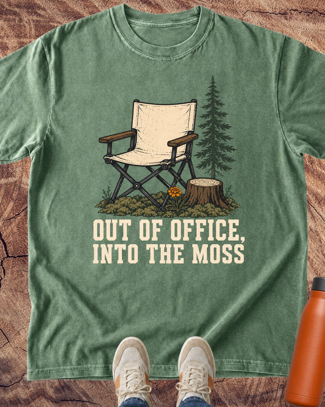 Out Of Office Into The Moss T-Shirt