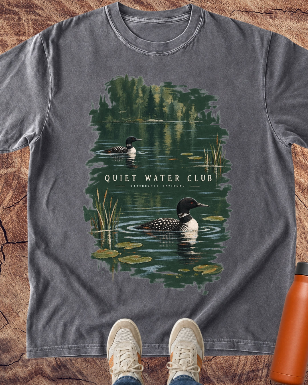 Quiet Water Club Loon T-Shirt