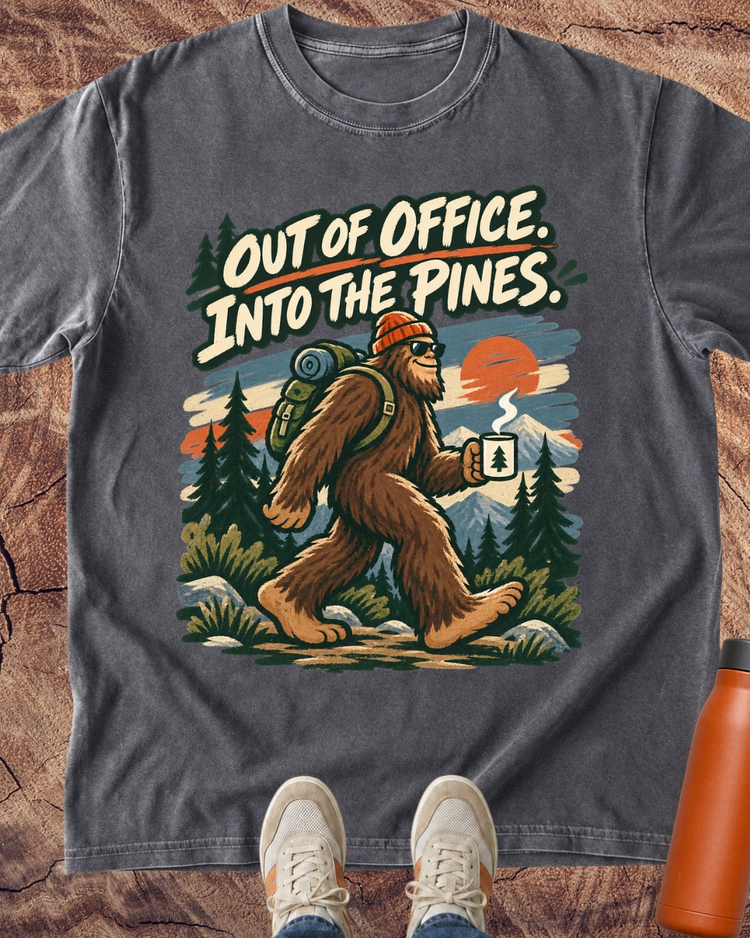 Out of Office Bigfoot T-Shirt
