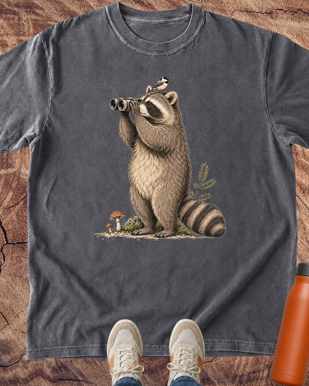 Raccoon: I Found a Bird T-Shirt