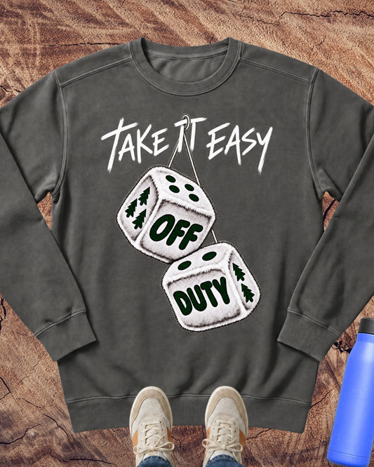 Off Duty Dice Sweatshirt