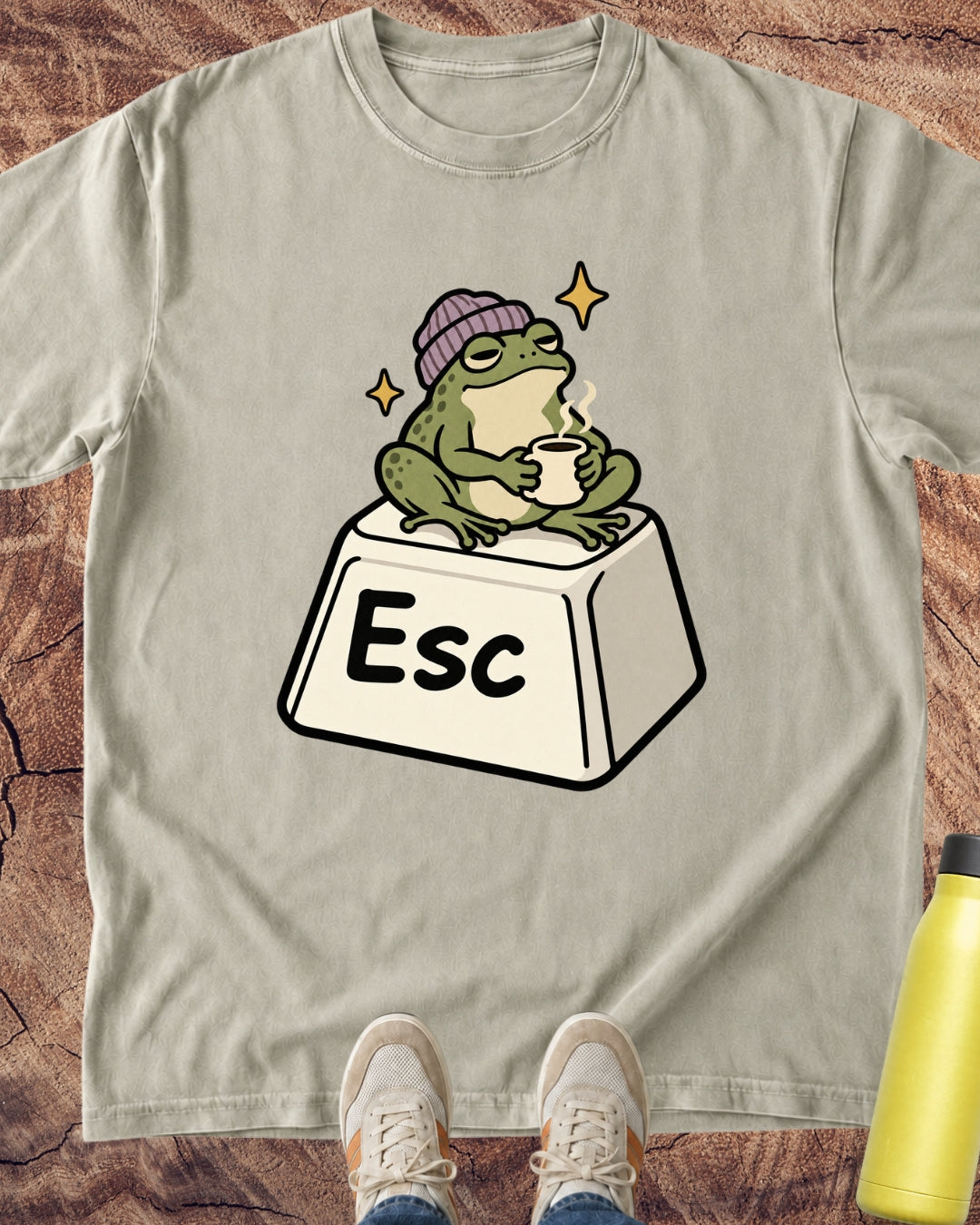 Escape Mode Frog T-Shirt