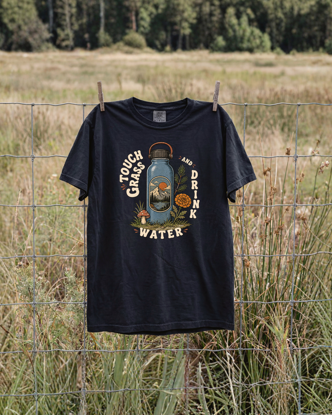 Touch Grass And Drink Water T-Shirt