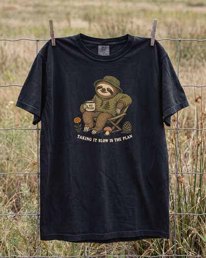 Taking It Slow Is The Plan Sloth T-Shirt