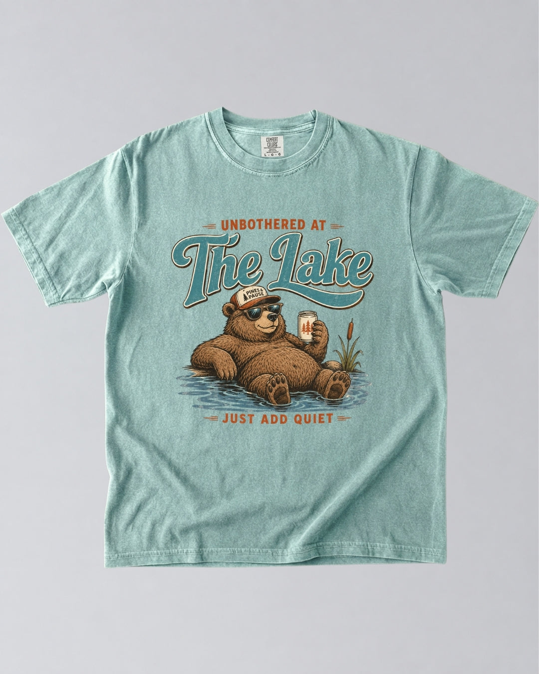 Bear: Unbothered At The Lake T-Shirt