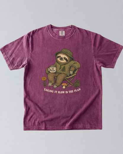 Taking It Slow Is The Plan Sloth T-Shirt