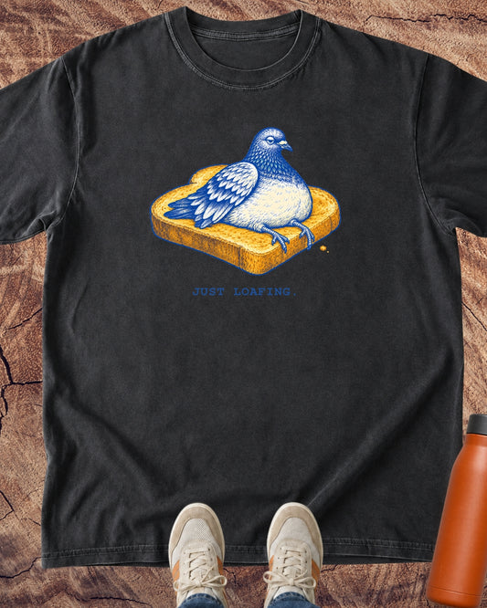Just Loafing Pigeon T-Shirt