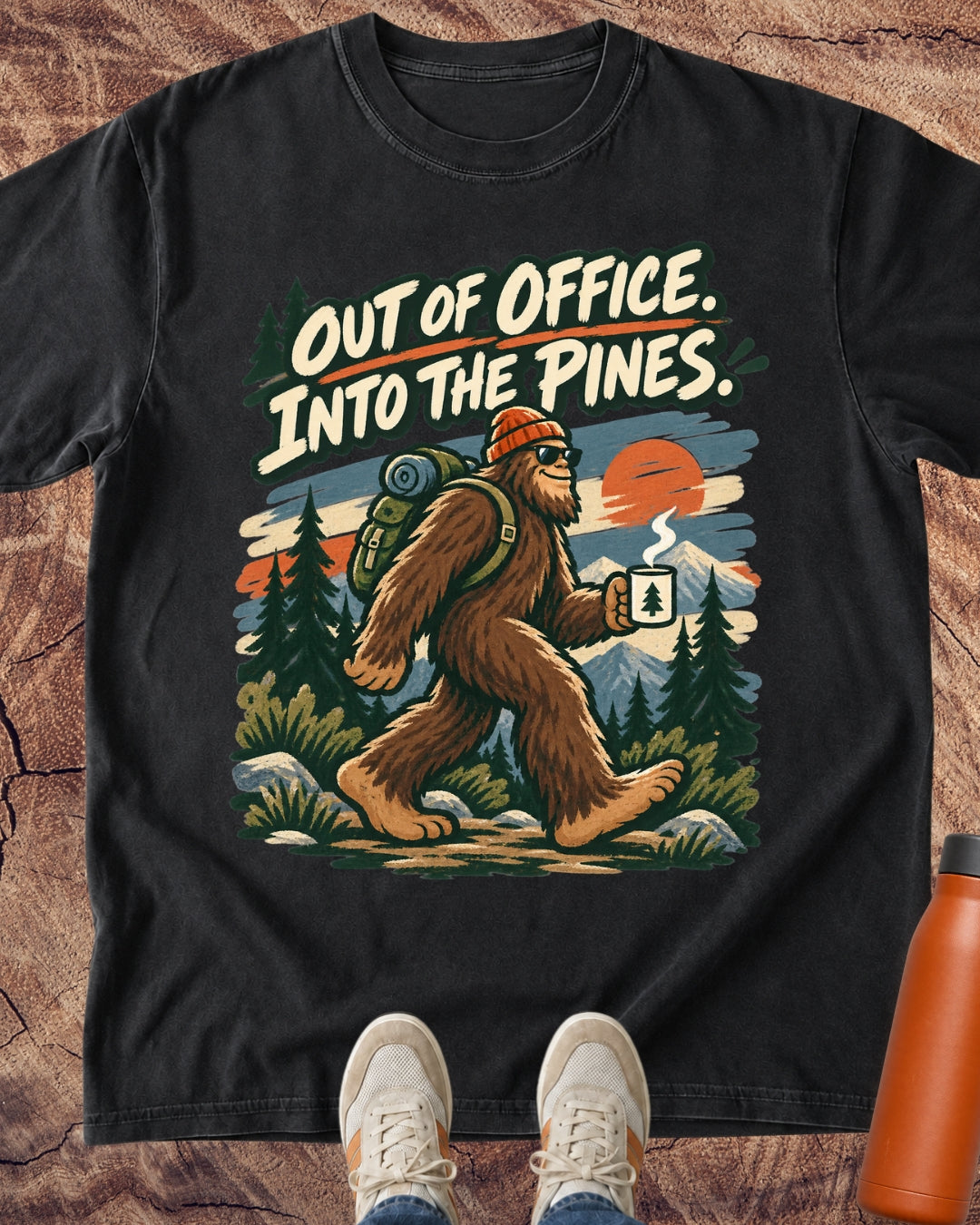 Out of Office Bigfoot T-Shirt