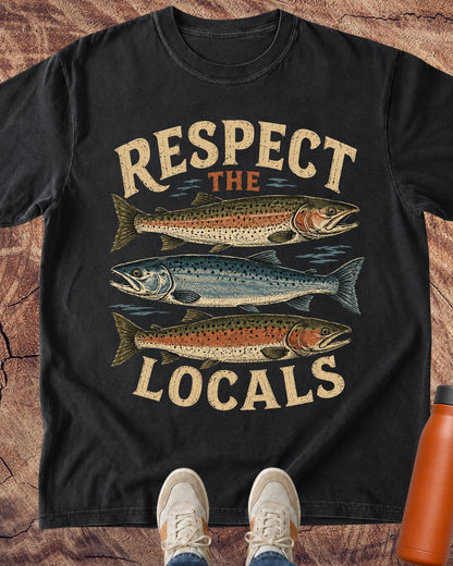 Respect the Locals Fish T-Shirt