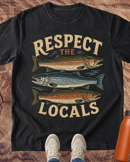 Respect the Locals Fish T-Shirt