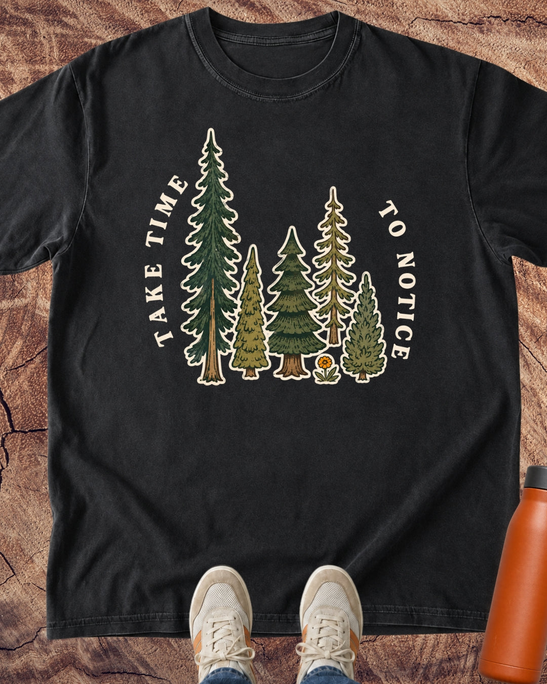 Take Time to Notice Forest T-Shirt