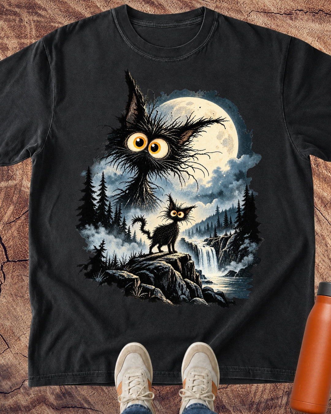 Black Cat Energy T-Shirt