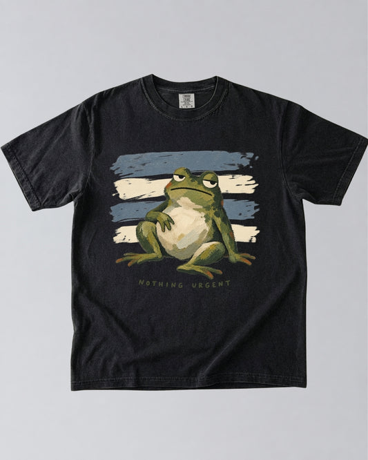 Frog: Nothing Urgent T-Shirt