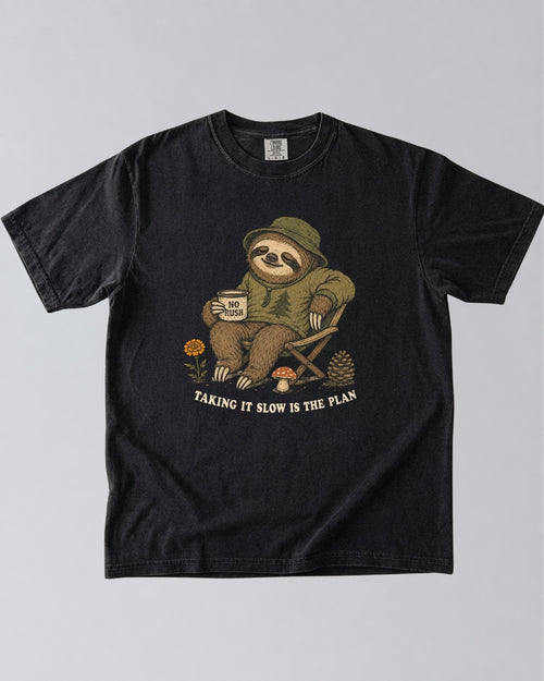 Taking It Slow Is The Plan Sloth T-Shirt