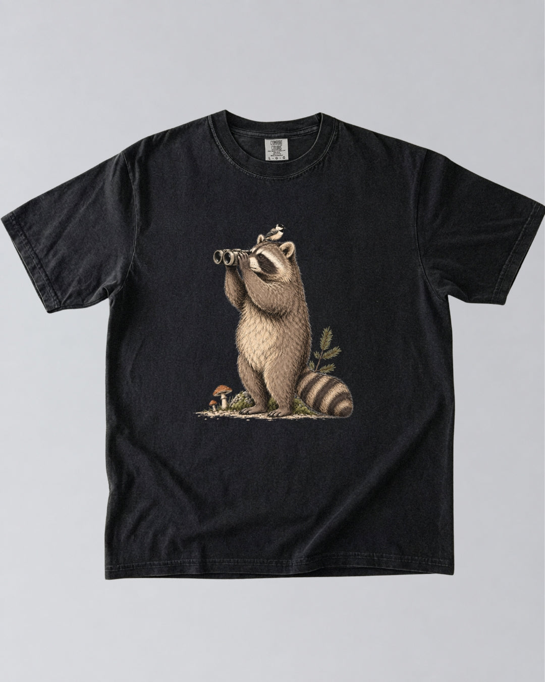 Raccoon: I Found a Bird T-Shirt