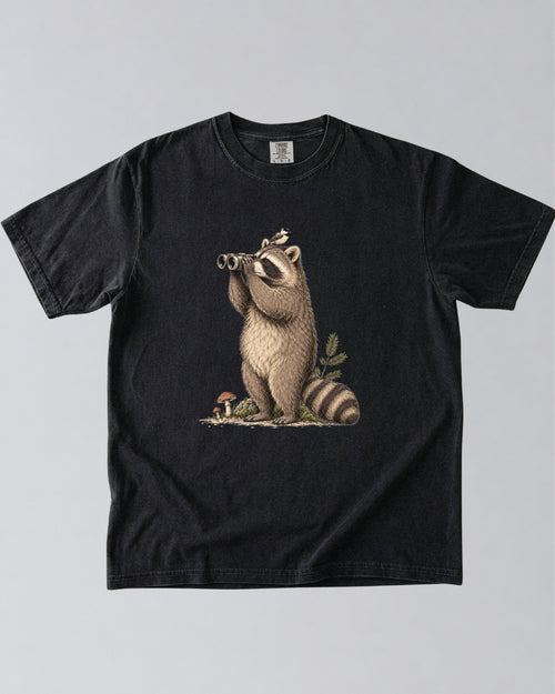Raccoon: I Found a Bird T-Shirt