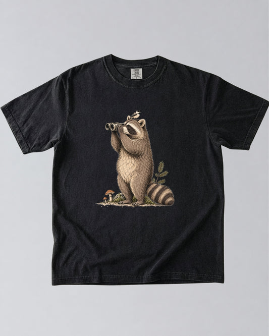 Raccoon: I Found a Bird T-Shirt