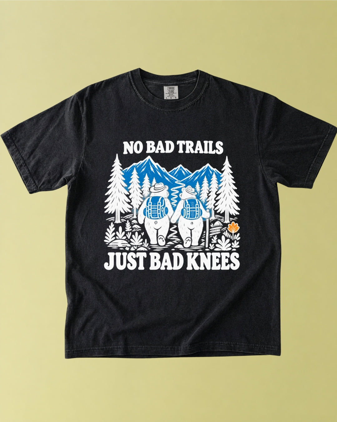 No Bad Trails Bear T-Shirt