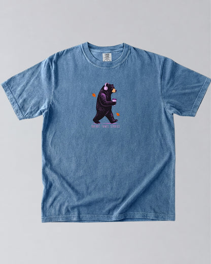 Brews Tunes Strolls Bear T-Shirt