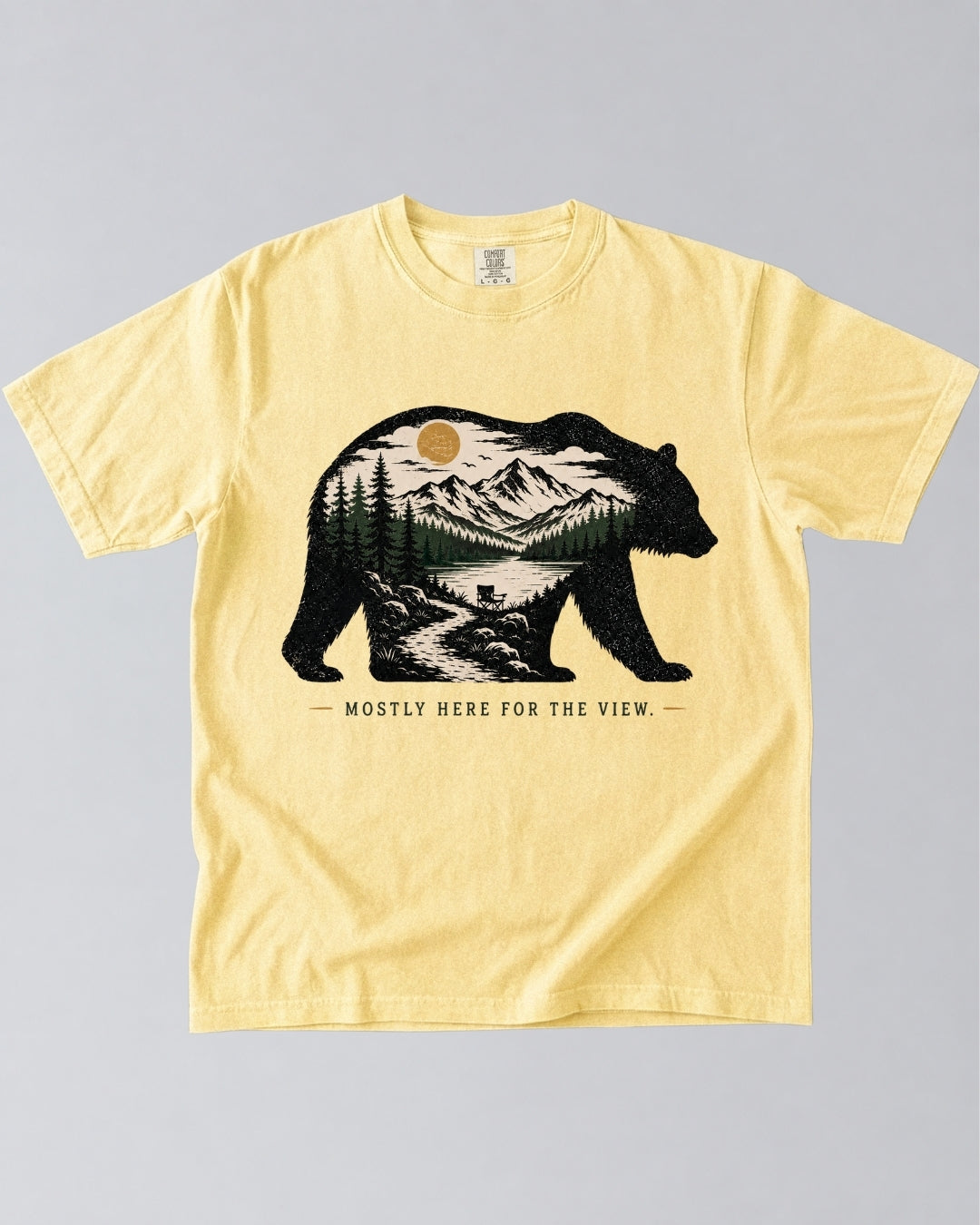 Mostly Here For The View T-Shirt