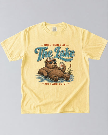 Bear: Unbothered At The Lake T-Shirt