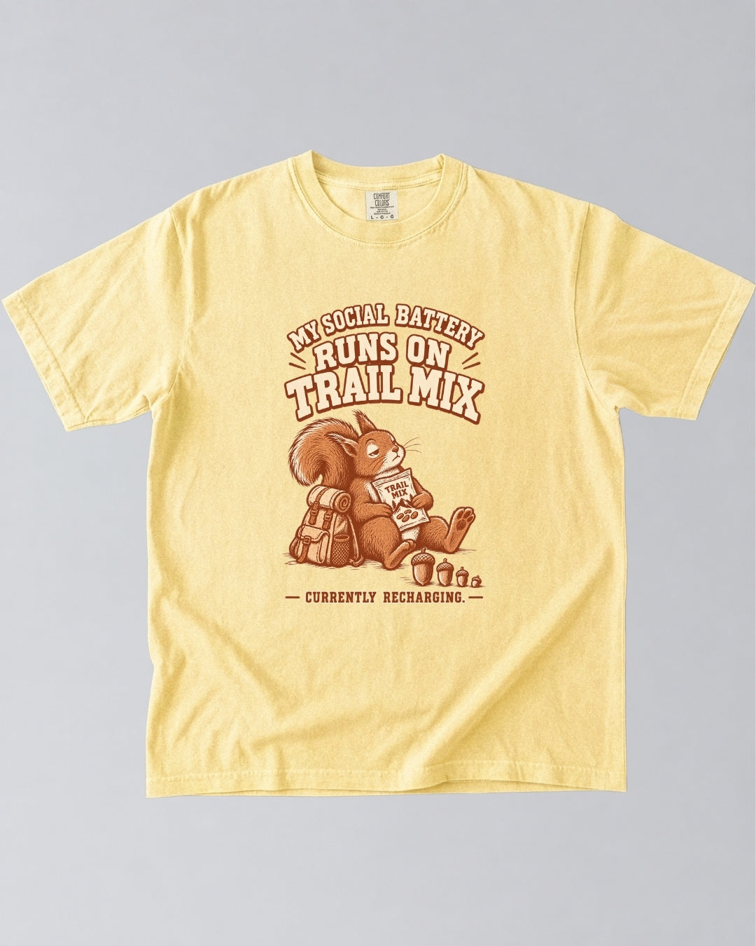My Social Battery Runs On Trail Mix T-Shirt