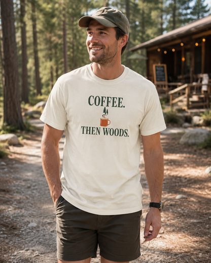Coffe then Woods T-Shirt