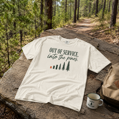 Out of service into the pines T-Shirt