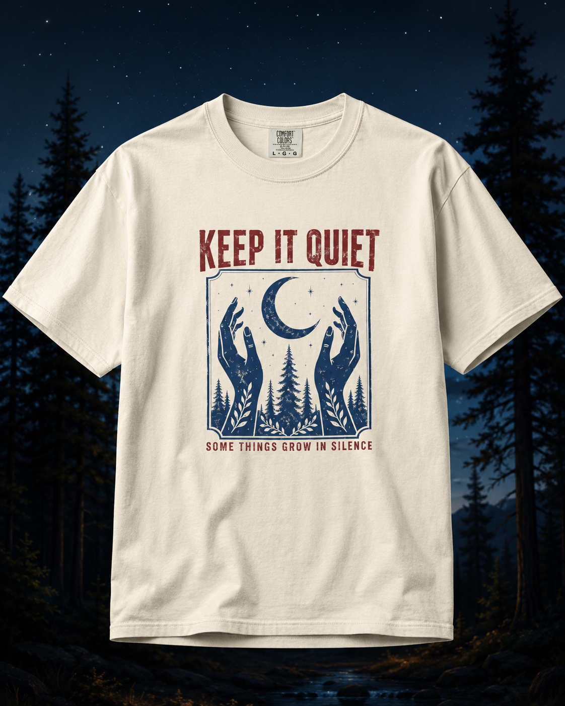 Keep It Quiet 🎶 Grow In Silence T-Shirt