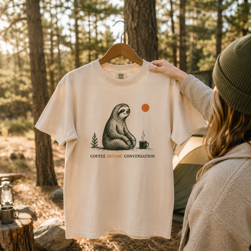 Coffee Before Conversation T-Shirt