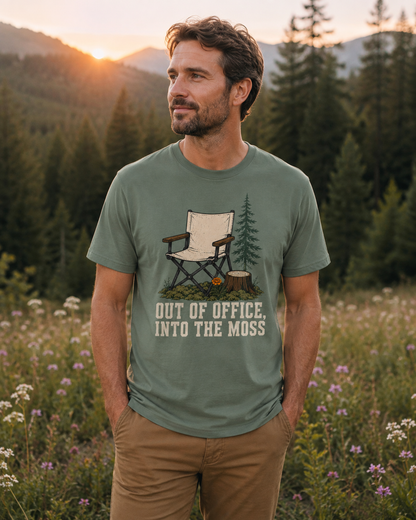 Out Of Office Into The Moss T-Shirt