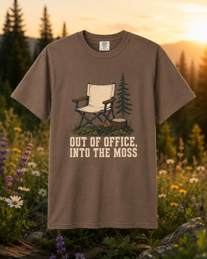 Out Of Office Into The Moss T-Shirt