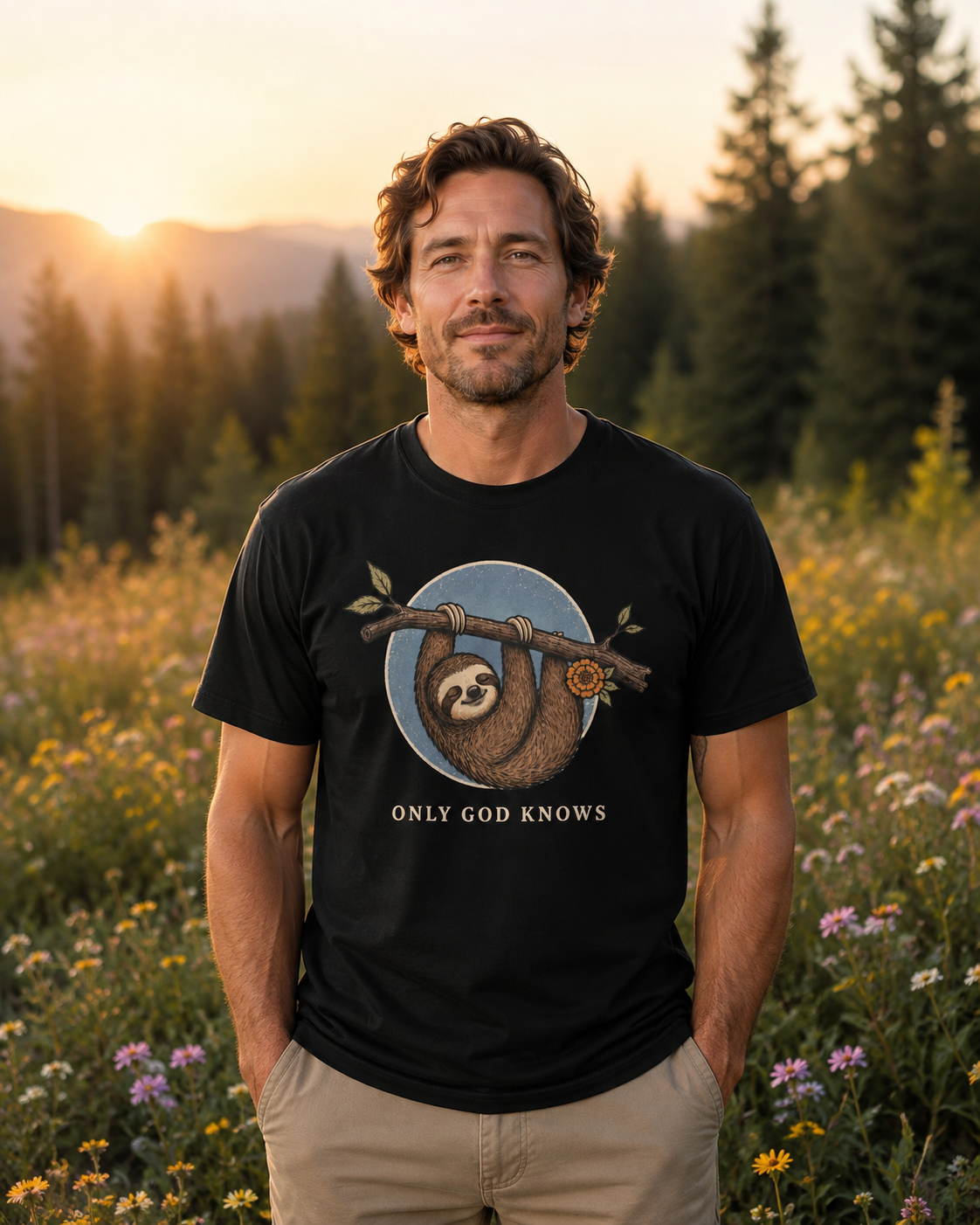 Only God Knows & Sloth T-Shirt